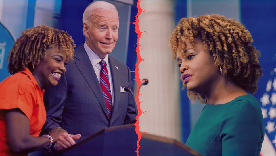 Karine Jean Pierre calls the White House ‘broken’ and leaves the Democratic Party. But is it bold truth or political betrayal?