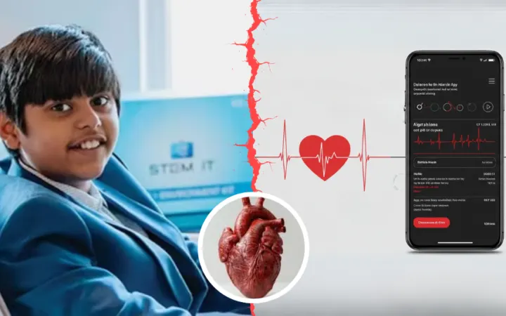 14-Year-Old Invents Breakthrough Heart Disease Detection App That Can Identify Heart Failure in Just Seven Seconds with Over 96% Accuracy!