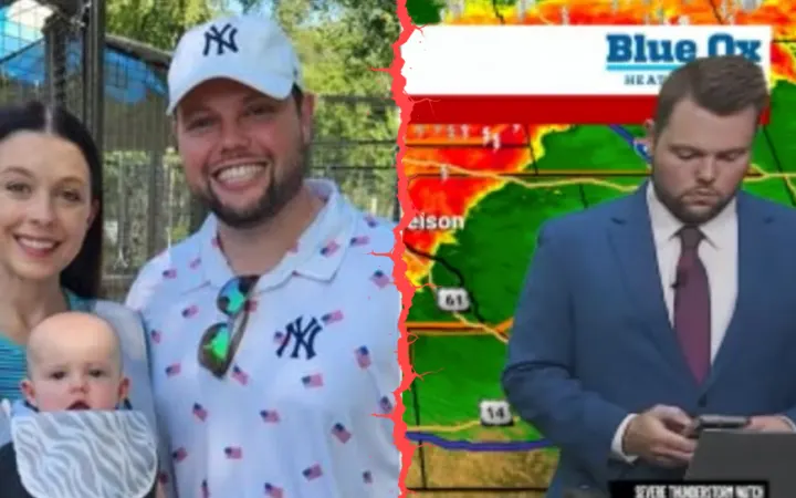Meteorologist’s Surprising On-Air Text to Wife Revealed: Heartwarming Moment or Is There More to the Story?