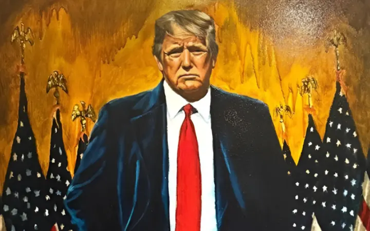 After showing Butler shooting painting to leaders, Trump reveals new portrait: What message is he sending?