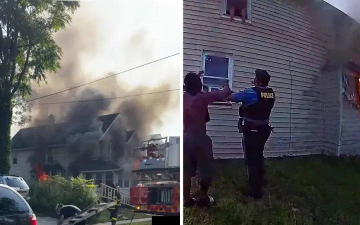 Heroes Catch 8-Year-Old Boy Jumping From Burning Home in New Jersey Fire Incident: Could This Tragic Incident Have Ended Differently?