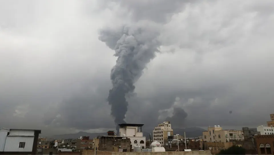 Multiple blasts reported across Sanaa after air raids: Can a cease-fire still be saved before the crisis deepens?