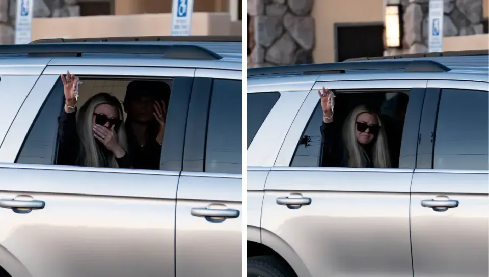 Charlie Kirk’s widow fought back tears behind a pair of sunglasses as a throng of people waved American flags. Could this moment define her path ahead?
