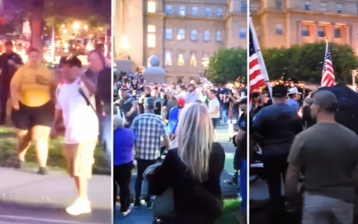 Shocking Video Shows Brawl at Kirk Vigil: Are Political Tensions at a Boiling Point?