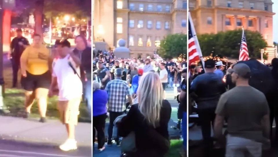 Shocking Video Shows Brawl at Kirk Vigil: Are Political Tensions at a Boiling Point?